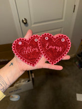 Load image into Gallery viewer, Heart Name Tag
