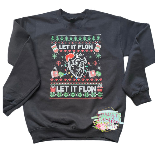 Let it Flow DTF print