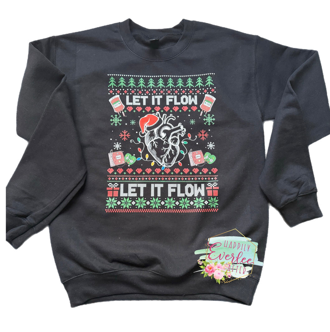 Let it Flow DTF print