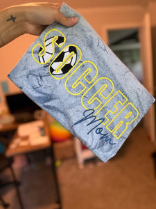 Tie Dye Softball/Baseball/Soccer Mama Shirt