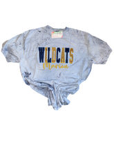 Load image into Gallery viewer, Blue Tie Dye Glitter Shirt
