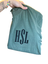 Load image into Gallery viewer, Simple Monogram Pocket Tee